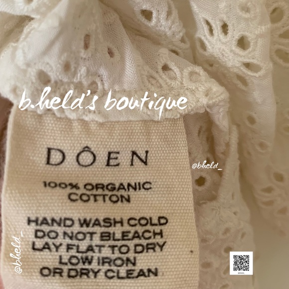 Dôen Franique Dress in Salt Off-White Cream Color Size XS Brand New NWT - Picture 12 of 17